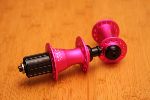 chris king pink hubs