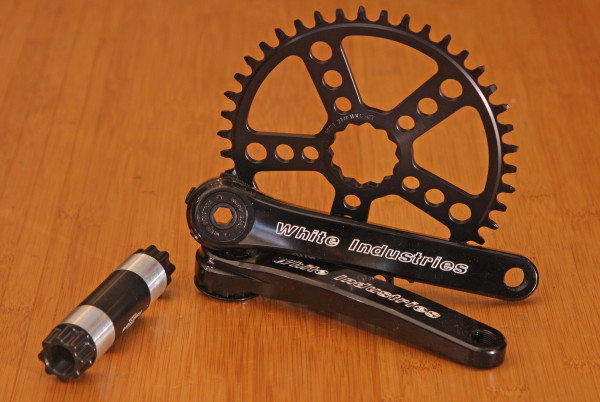 white industries cranks blk